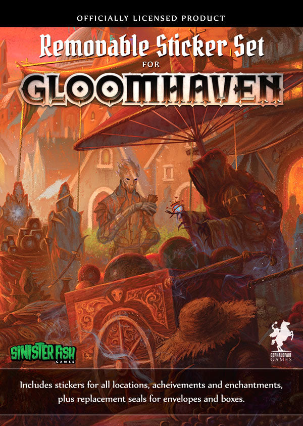 Gloomhaven: Removable Sticker Set -