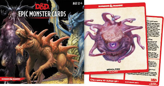 D&D Cards: Epic Monsters