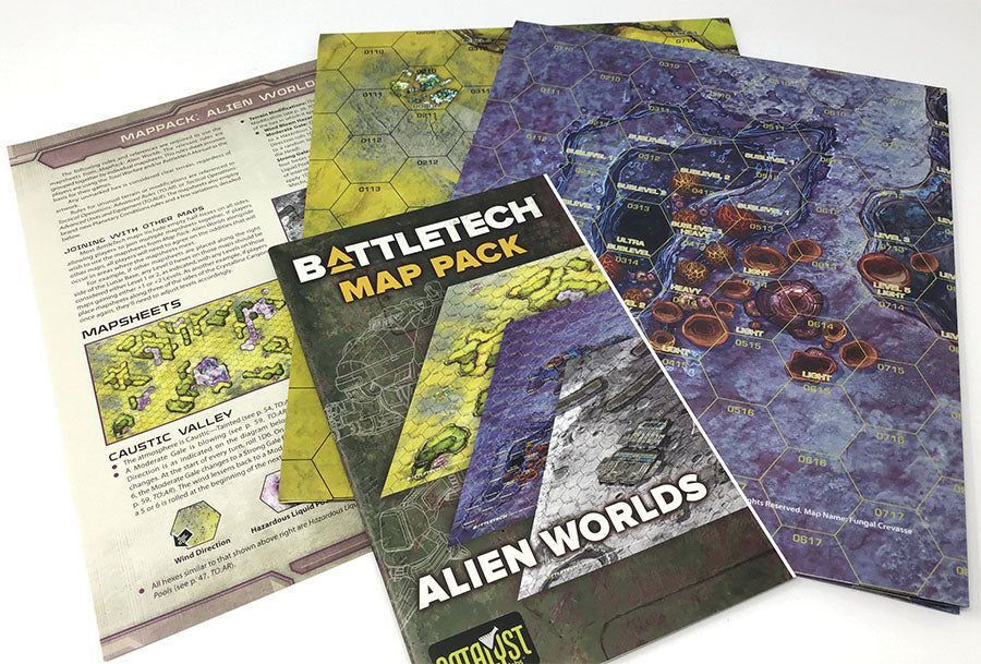 BT Map Pack - Alien Worlds BattleTech