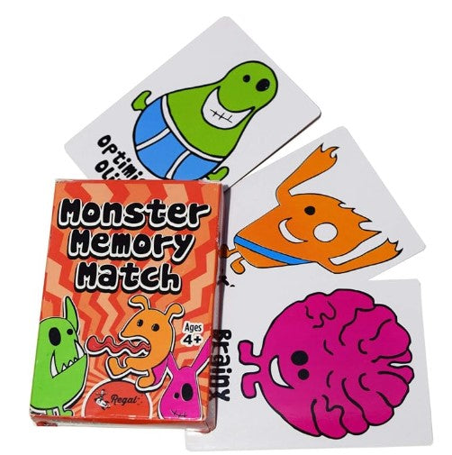 Holiday Monster Memory Match