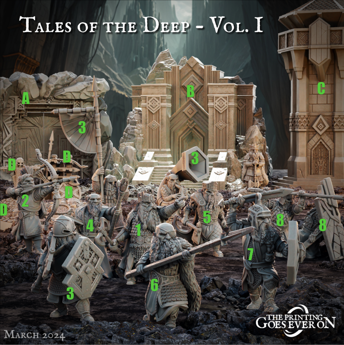 Tales of The Deep - Vol. I (The Printing Goes Ever On)