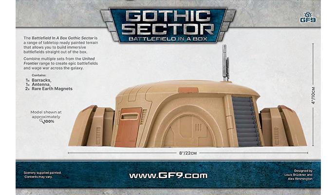 Gothic Sector United Frontier Barracks