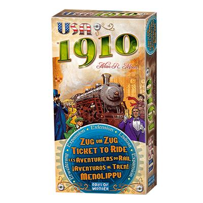 Ticket To Ride: USA 1910 Expansion Pack