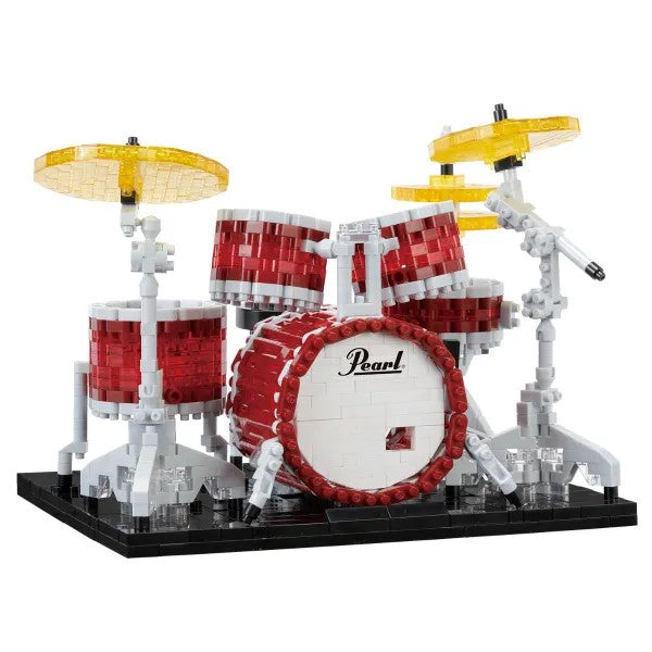 Pre-Order by 11/29/2024 Nanoblock: Advanced - Pearl Drum Set