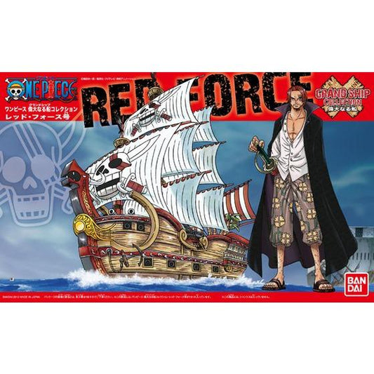 Pre-Order by 11/29/2024 Bandai Hobby: One Piece Grand Ship Collection Model Kit - #004 Red Force Model Ship