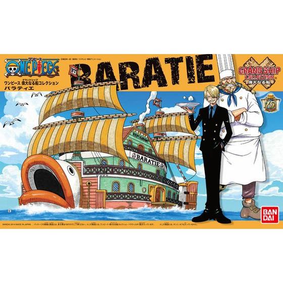 Pre-Order by 11/29/2024 Bandai Hobby: One Piece Grand Ship Collection Model Kit - #010 Baratie Model Ship