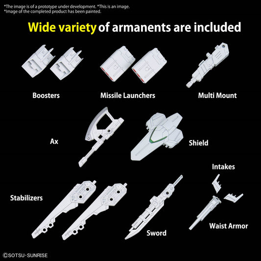 Pre-Order by 11/29/2024 Gunpla: Option Parts Set - Gunpla 13 (Gunpla Battle Arm Arms)