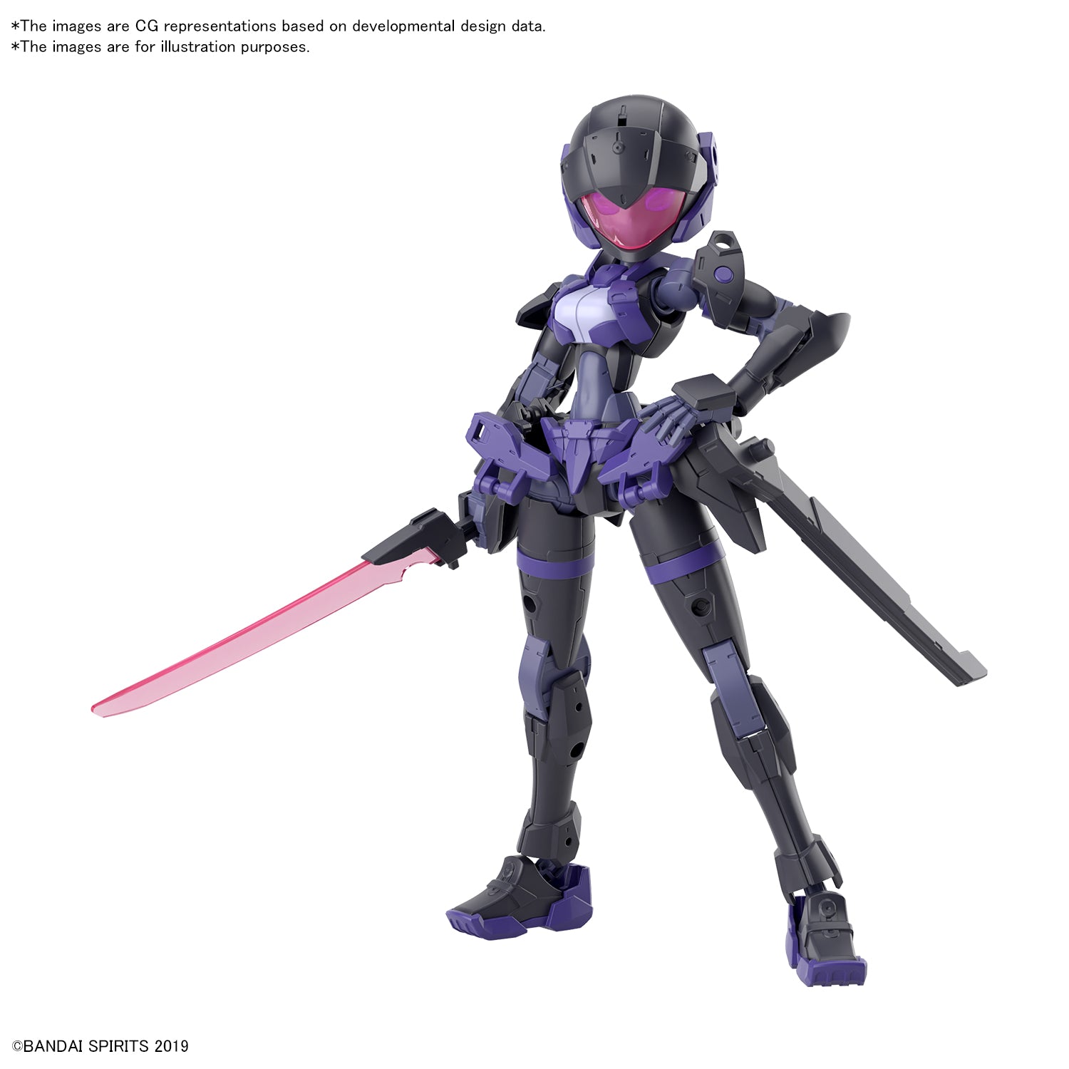 Pre-Order by 11/29/2024 Bandai Hobby: 30 Minute Missions 1/144 - EXM-H15E Acerby (Type-E)