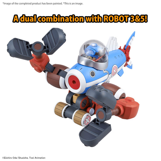 Pre-Order by 11/29/2024 Gunpla: Chopper Robot 3 & 5 (Chopper Submarine & Chopper Crane)