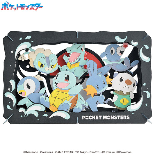 Pre-Order by 11/29/2024 Ensky: Paper Theater - Pokemon Type: Water