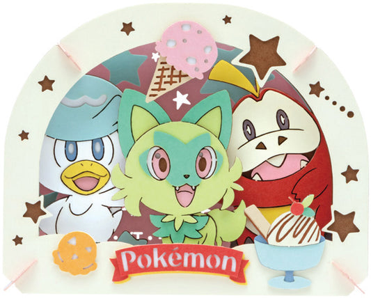 Pre-Order by 11/29/2024 Ensky: Paper Theater - Pokemon Wakuwaku Ice Cream