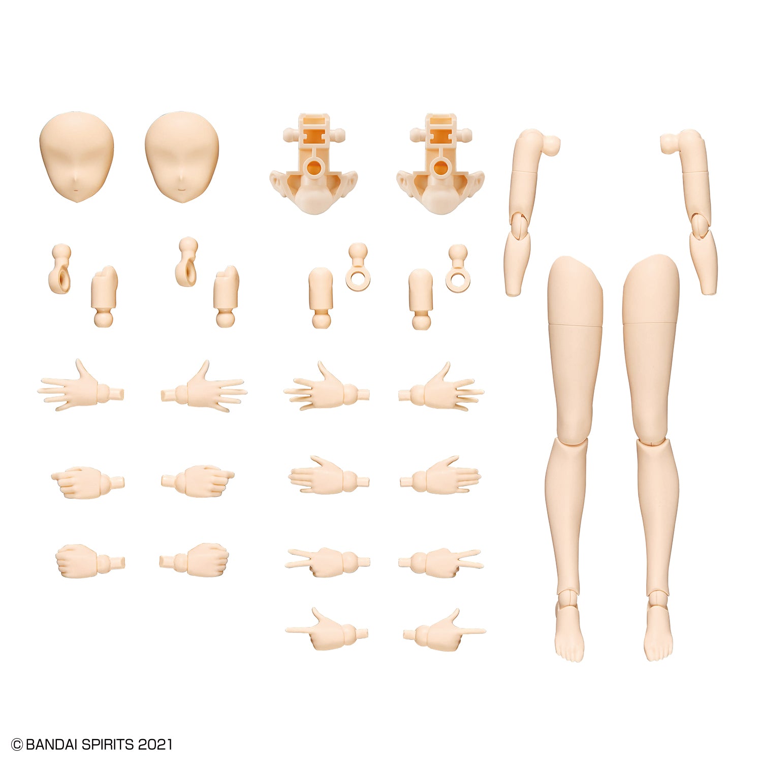 Pre-Order by 11/29/2024 Bandai Hobby: 30 Minute Sisters - #07 Option Body Parts Arm parts & Leg Parts [Color A]