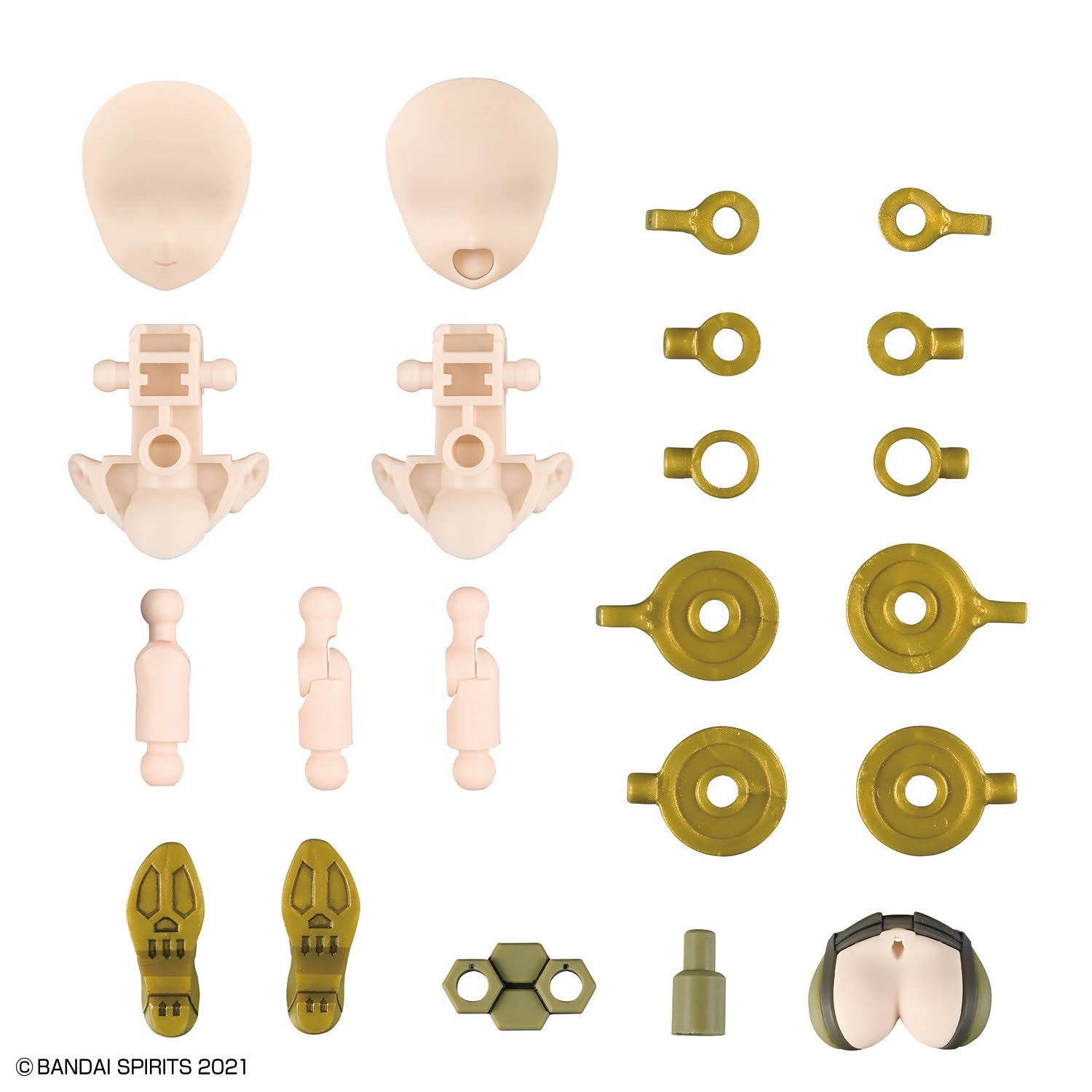 Pre-Order by 11/29/2024 Bandai Hobby: 30 Minute Sisters - Option Parts Set 13 (Tactical Costume) [Color B]