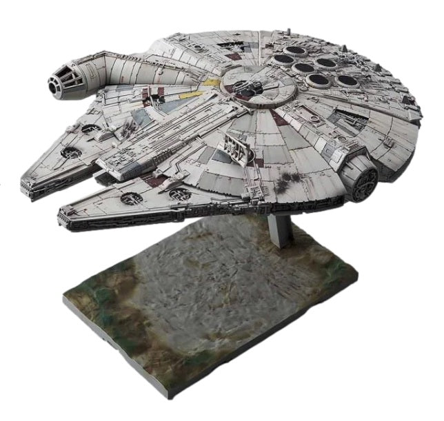 Pre-Order by 11/29/2024 Bandai Hobby: Star Wars 1/144 Plastic Model - Star Wars: The Last Jedi Millennium Falcon