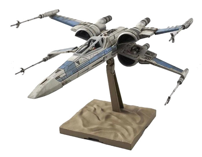 Pre-Order by 11/29/2024 Bandai Hobby: Star Wars 1/72 Plastic Model - Star Wars: The Force Awakens Resistance X-Wing Star Fighter