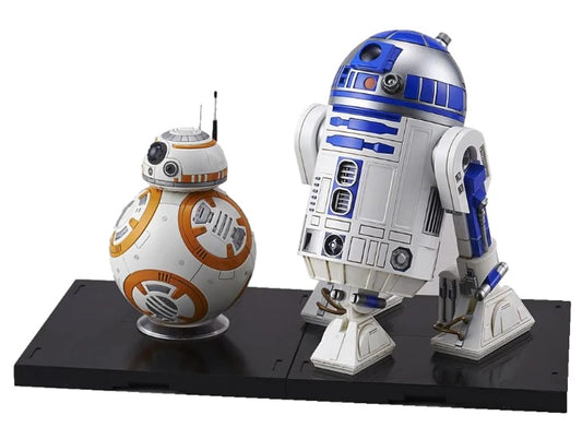 Pre-Order by 11/29/2024 Bandai Hobby: Star Wars Character Line 1/12 - Star Wars BB-8 & R2-D2