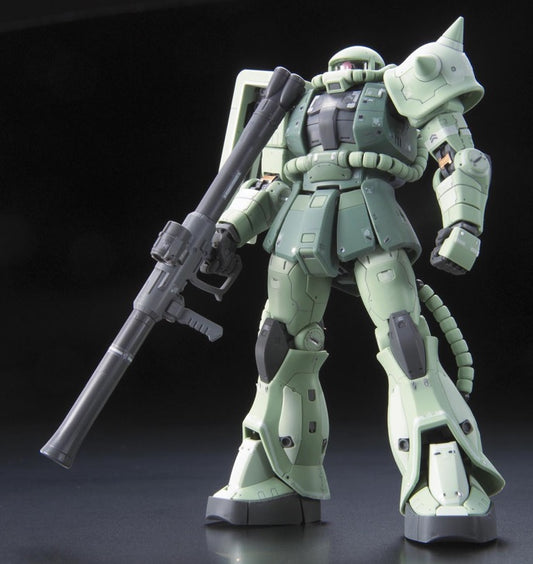 Pre-Order by 11/29/2024 Gunpla: Real Grade - #4 MS-06 Zaku II (Green)