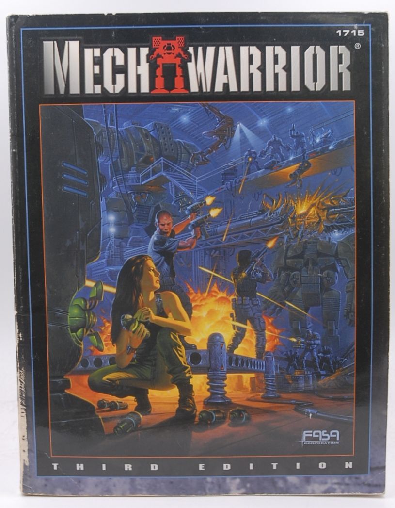 Mechwarrior Third Ed Battletech Roleplaying Game - Used