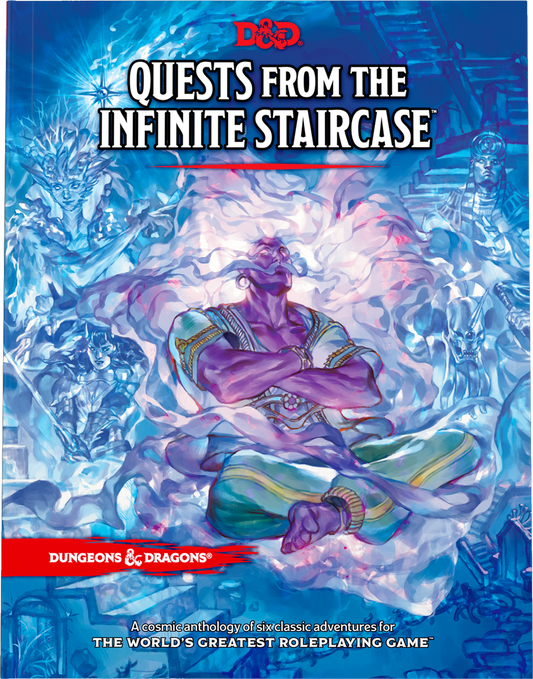 D&D Dungeons & Dragons RPG: Quests from the Infinite Staircase Hard Cover