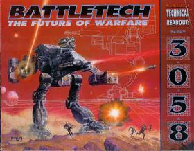 BATTLETECH: THE FUTURE OF WARFARE: TECHNICAL READOUT 3058 (8621) - Used