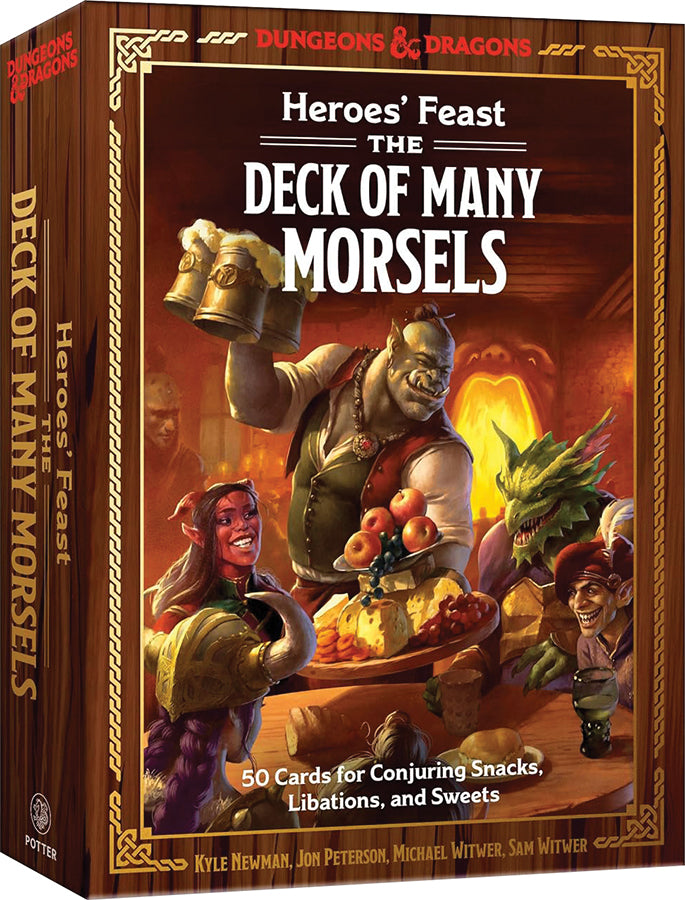 Dungeons & Dragons: Heroes' Feast The Deck of Many Morsels - An Official D&D Recipe Deck