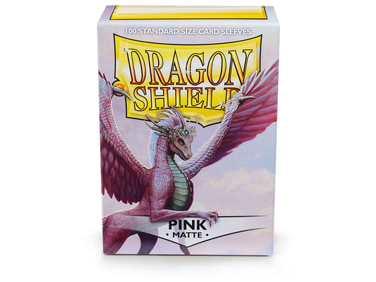 Dragon Shield Game Sleeves Matte Pink 100 Count