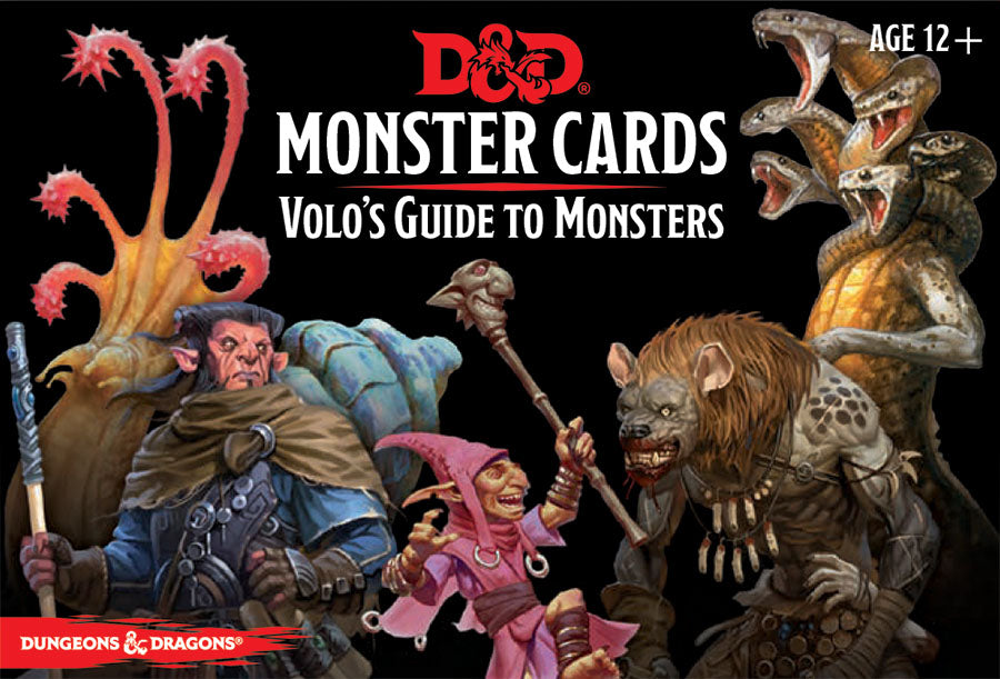 D&D Cards: Volo's Guide to Monsters