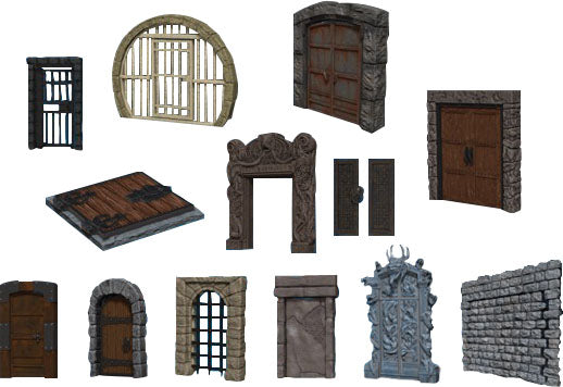 Warlock Tiles: Doors And Archways