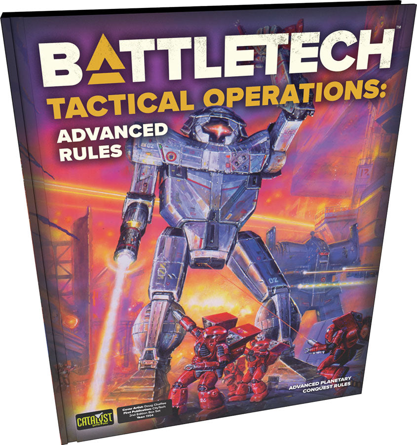 BT Tactical Operations: Advanced Rules -Battletech