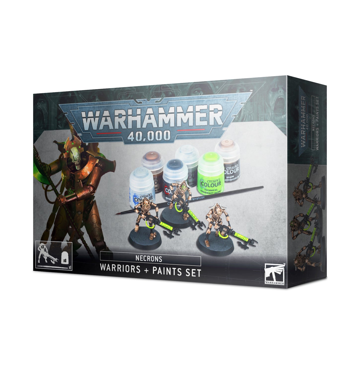 NECRONS PAINT SET+ ENG/SPA/PORT/LATV/ROM