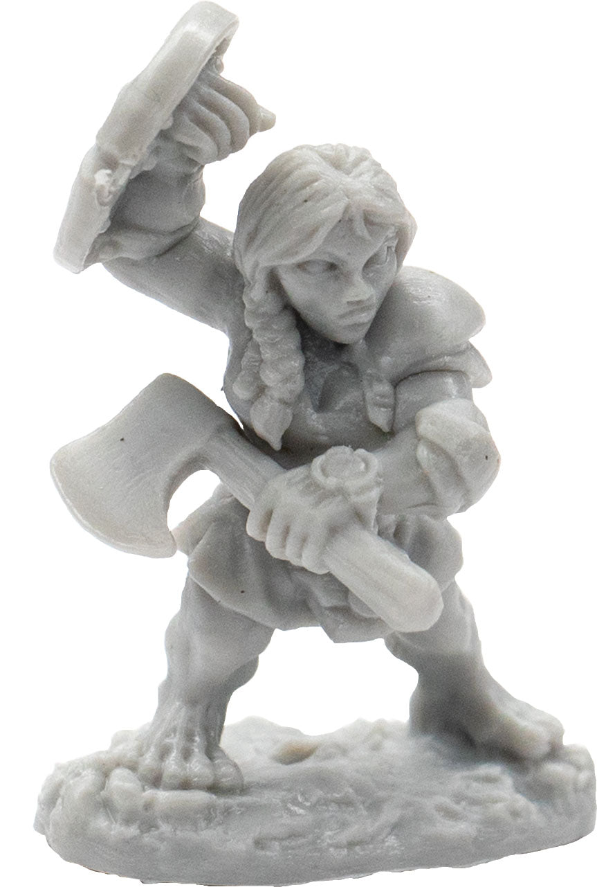 Bones Dannin Deepaxe, Female Dwarf