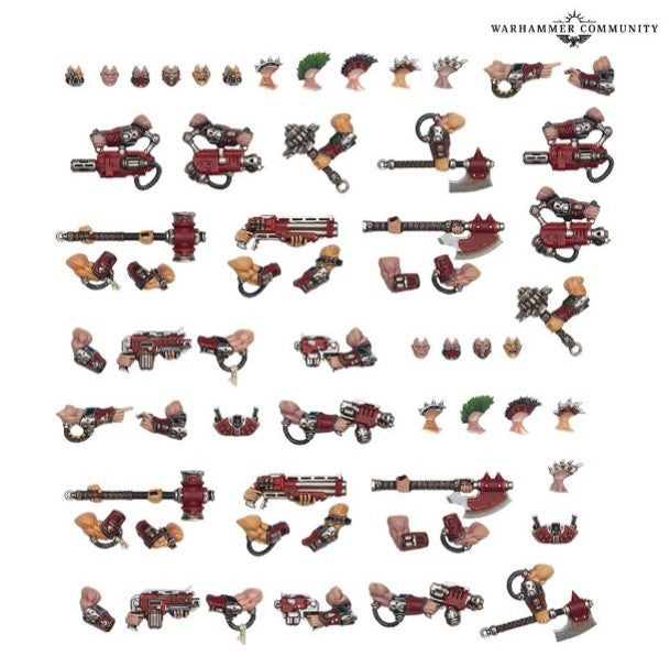 NECROMUNDA: GOLIATH WEAPONS & UPGRADES