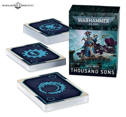 DATACARDS: THOUSAND SONS (ENGLISH)