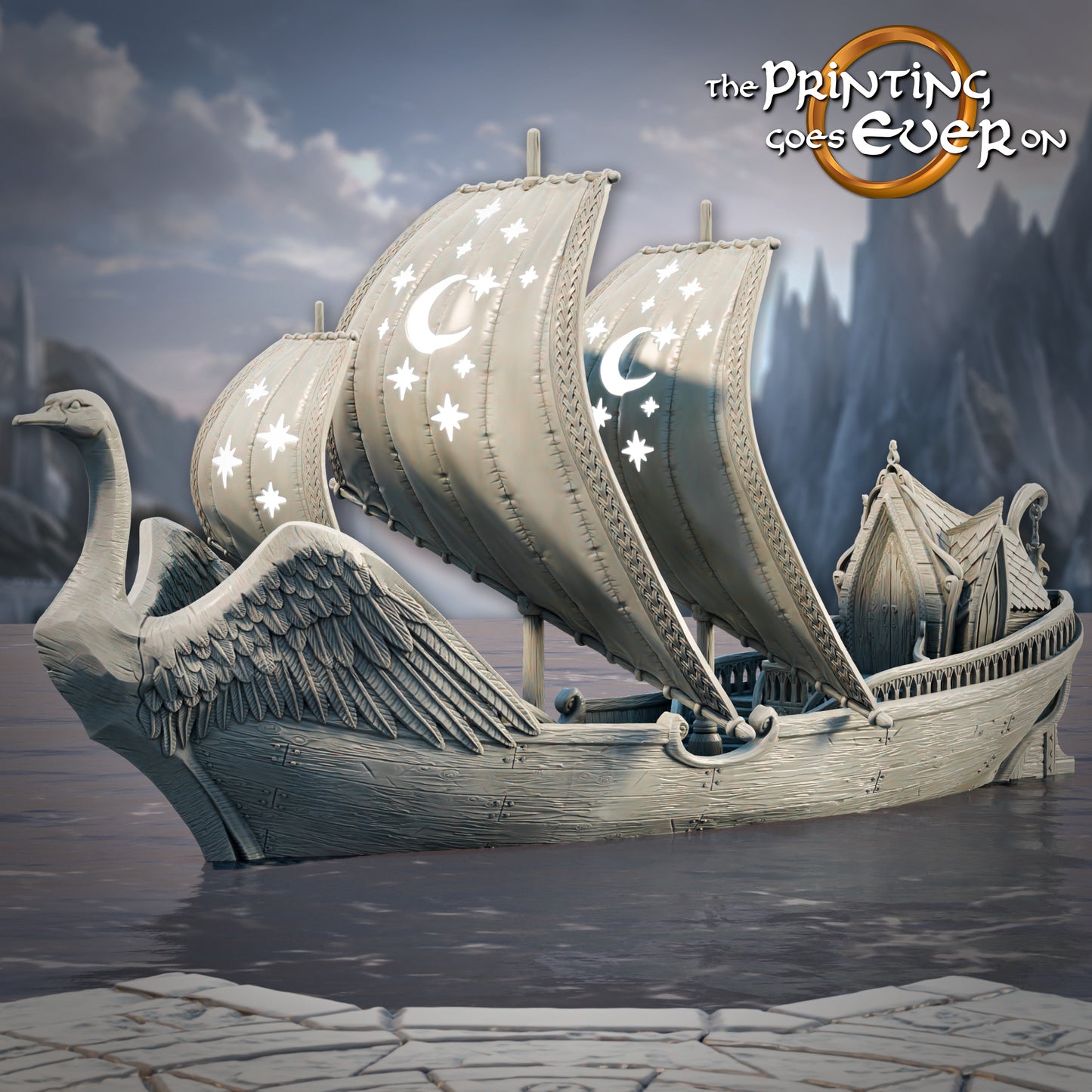 Silver Shores (The Printing Goes Ever On)