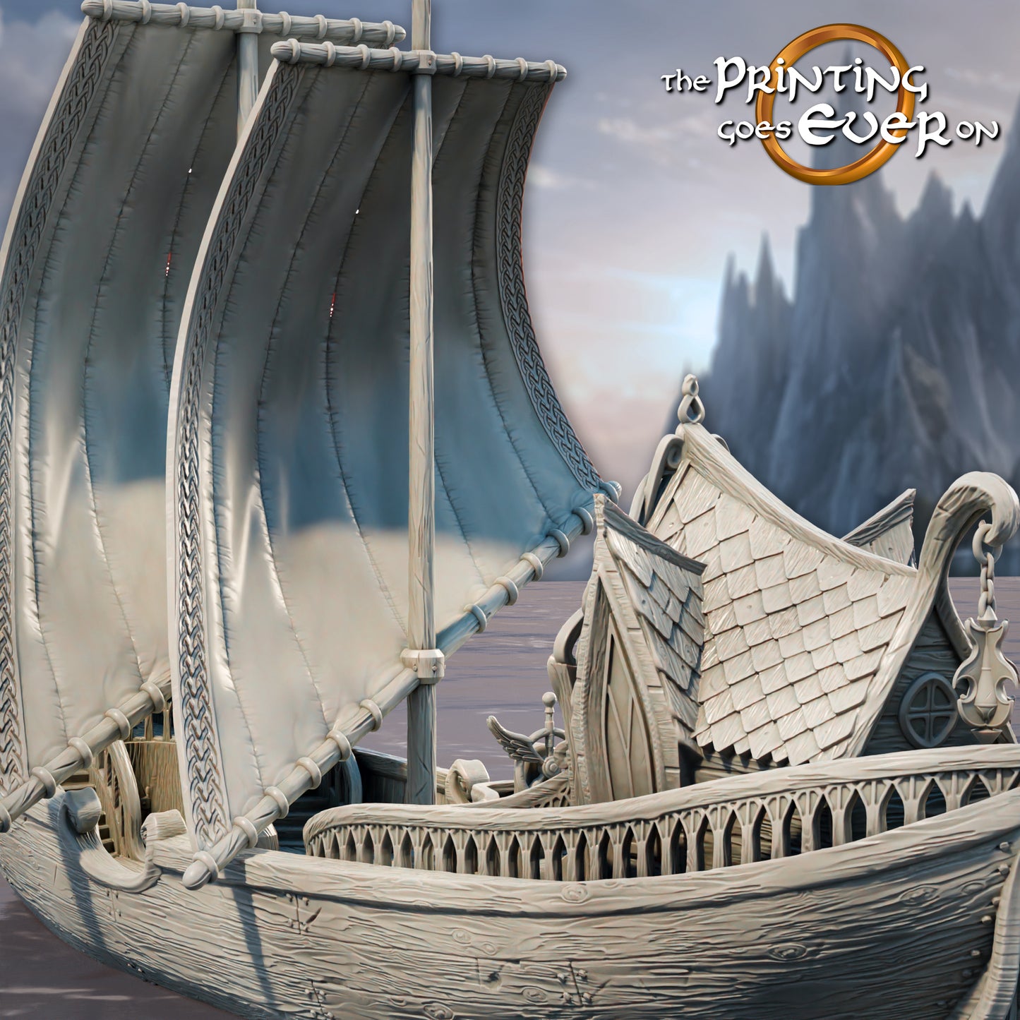 Silver Shores (The Printing Goes Ever On)