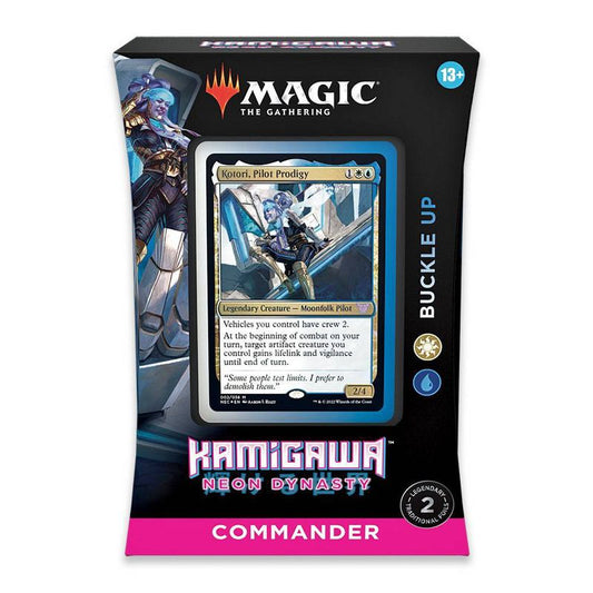 MTG NEO Commander Deck Kamigawa Neon Dynasty Buckle Up