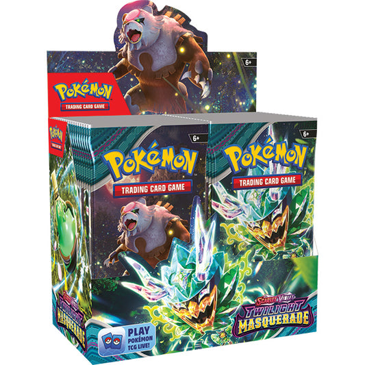 Pokemon TCG: Scarlet & Violet - Twilight Masquerade Booster Display