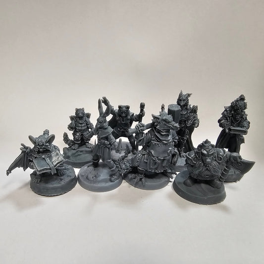 Resin Anthro Adventurers