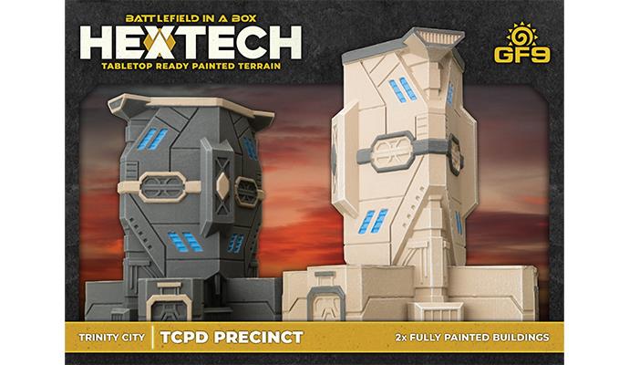 Hextech Trinity City - TCPD Precinct (x2)