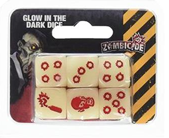 Zombicide: Glow in the Dark Dice (6)